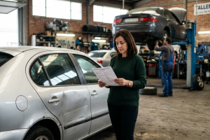 ¿Qué pasa si das un parte y luego decides no reparar el coche?